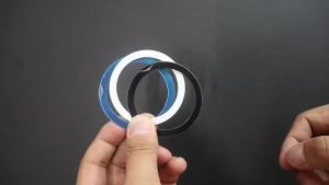 Universal Magnetic Adapter Ring Round Metal Plate for Magsafe iPhone Wireless Charging Compatible with Cellphone Magnet Sticker