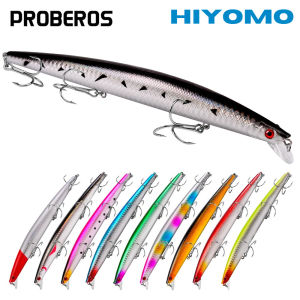 PROBEROS 1pcs Siakap Killer Plastic Fish Minnow Floating Lure 18.5cm 24.5g Casting Fishing Baits with 4# Treble Hook Saltwater Tce Tackle DXM005