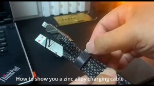 SUIRGE 4 In1 Metal Cable 120W Fast Charger & Type C Phone Charger