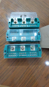 Cầu chia dây điện 3 pha 380v tải 100A loại lõi đồng 3 vào 12 ra 3 chia 12 cầu đấu 3 ra 12