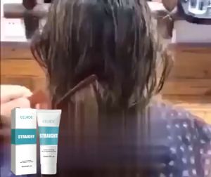 EELHOE Protein Correction Straight Hair Cream Smoothing Manic Repair Split Damaged Hair Straight Hair without Pulling Neck Cream60ml