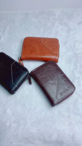 Mens Zip Card Holder - Stylish multi-card wallet the ideal gift for him