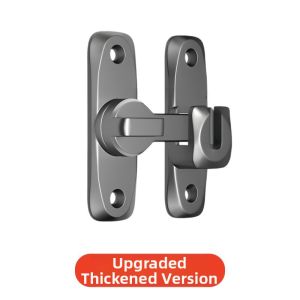 Drill-Free Bathroom Anti-theft Lock Zinc Alloy Stainless Steel Buckle
