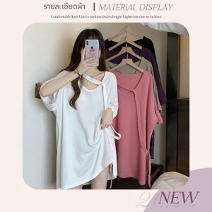 QXshop ใหม่ล่าสุด เสื้อเเฟชั่นผู้หญิง เก็บดีเทลได้ดีดูมีอะไร มีหลายสีมากเเก ไมซื้อถือว่าพลาดมาก เนื้อผ้านิ่ม ไม่ซื้อถือว่าพลาดมาก ไปซื้อกันนน