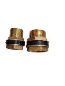 Ốc nối bồn - ép phi bồn nước đồng thau (phi 27mm và phi 34mm)