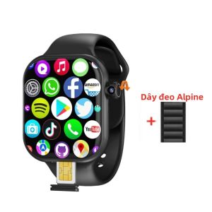 Đồng Hồ Thông Minh VP29 4G Hệ Điều Hành Android Bộ Nhớ 256GB Hỗ Trợ LTE SIM GPS WiFi NFC Màn Hình AMOLED 2.29 Inch Camera Xoay Thiết Bị Theo Dõi Thể Dục