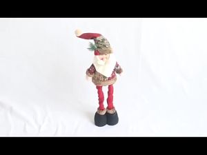 Christmas Snowflake Lattice Retractable Doll/ Christmas Tree Hanging Pendants Ornaments/ Xmas Moose Snowman