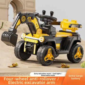 AOBIXIONG | Remote Control Electric Ride-on Excavator Toy Car
