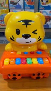 Mainan Bayi Little Tiger Piano Musik + Celengan Piggy Bank