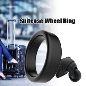 1Pcs Rubber Luggage Caster Shoes Suitcase Wheel Ring Stretchable Diameter 35 mm