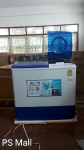 SHARP ES-TW140BLเครื่องซักผ้า2ถัง ขนาด14กก. รุ่น ESTW140BL เครื่องซักผ้า ขนาดใหญ่ เครื่องซักผ้าชาร์ป