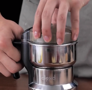 RakanKu MALAYSIA Malaysia 3 Pin 400W Stainless Steel Dry Food Powder Grinder Bean Grains Grinder Coffee Grinder Mill Flour Machine wt Handle Pengisar Serbuk 研磨机