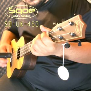 SQOE SQ-UK-453 24 inch Concert Solid Top Spruce & Rosewood Body Ukulele ( SQUK453 / SQ-UK / UK453 / 453) Sqoe Guitar Concert Or Soprano Ukulele - Lazada