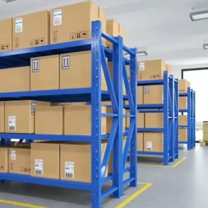 ชั้นวางสินค้า 4ชั้น (รุ่นรับน้ำหนัก100kg-500kg) สินค้าในโกดัง ชั้นวางอเนกประสงค์ ชั้นวางเหล็กอุตสาหกรรมคุณภาพดี แข็งแรง ทนทาน