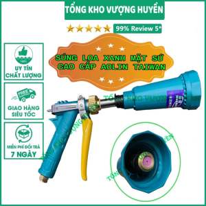 Súng Xịt Loa Xanh 30cm Mặt Sứ dùng tưới cây phun thuốc sâurửa xe khử trùng Hiệu TAIWAN Hàng Loại 1 Siêu Bền