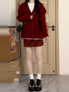 ชุดแฟชั่นสไตล์เกาหลีสองชิ้นสำหรับผู้หญิงในฤดูใบไม้ร่วงและฤดูหนาว ชุดทำงานสไตล์เกาหลีฤดูใบไม้ผลิและฤดูใบไม้ร่วง ชุดทำงานสองชิ้น