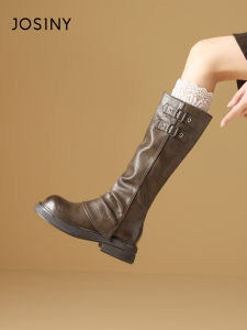Josiny | Thick Bottom Insulated High Boots