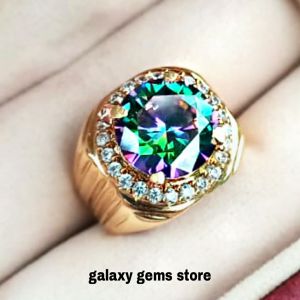CINCIN BATU MISTIK QUARTZ BERKILAU