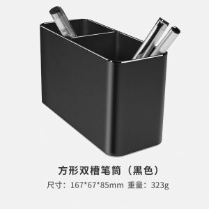 Deer for Accessible Luxury Modern Fancy Pen Holder Metal Simplicity Large Capacity Pen Container Office Male and Female Students Desktop Stationery Storage Stylish Creative Decoration Fashion Customization Nordic Instagram Style