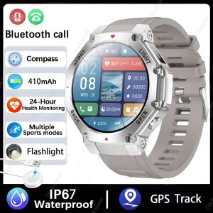 NEW Compass Smart Watch Men Sports GPS Flashlight Smartwatch Women Blood Pressure&Heart Rate Monitoring Waterproof Sleep Watches
