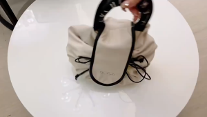 กระเป๋าเครื่องสำอางค์ กันน้ํา แบบผูกเชือก กระเป๋าเครื่องสำอางสําหรับผู้หญิง จุของได้เยอะ ฉบับคนขี้เกียจ