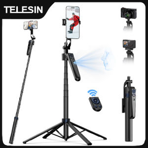 TELESIN Auto Face Tracking Selfie stick Holder Universal Smartphone Vlog Live Tripod For Universal Mobile phone Shooting Stand
