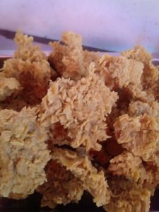 Kulit ayam krispi keriting kribo 250 gram
