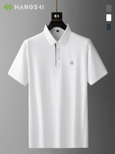 High-End Comfortable Short Sleeve Mens Polo Shirt Casual Lightweight Basic Style Summer Top for Commuting And Business