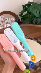 Curls Barber Styling Tool Bounce Curl Define Styling Hair Brush Tangled Hair Comb Shaping Brush 伸缩魔法梳