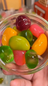 Peelable Gummy Sweet Soft Fruit – Fun Peelable Candy | Soft Chewy & Fruity Snack | 100g / 250g / 500g