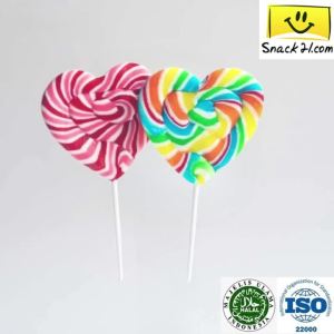 (HALAL) Snack21 Fantasy Heart Lollipop Candy - No Artificial Sweeteners - Mix and Match