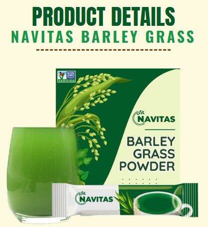 Navitas Barley Grass Powder Original 100% Pure Organic And Natural For ...