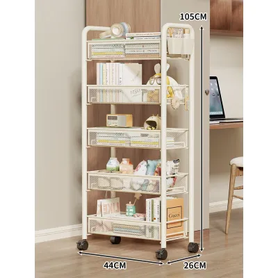 evesigar | Kệ Lưu Trữ Đa Năng Nhiều Tầng Có Bánh Xe
