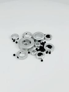 6-30mm Dia Fixed Locking Limit Ring Stop Screw Type Aluminum Alloy Shaft Collar Bearing Positioning Retaining Ring Hardware