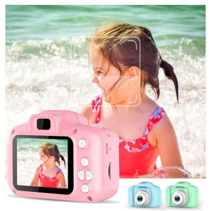 Kamera Mini Anak Video 32GB 1080p 5MP LED Display Digital Kids Camera 2000W Pixel Kids Mini Kamera Anak Hadiah Anak