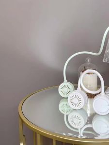 SG Mini Neck Hanging Fan 360°Adjustable 3 Speeds Fan Air Cooler Cooling Fan Lightweight Rechargeable Type-C Hang Fan