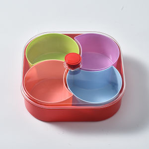 MOLORE | Rotating Divided Candy and Nut Box for New Year