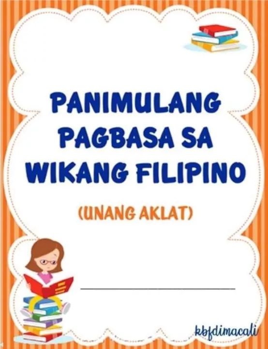 Panimulang Pagbasa sa Wikang Filipino (35 pages) free bookbind | Lazada PH