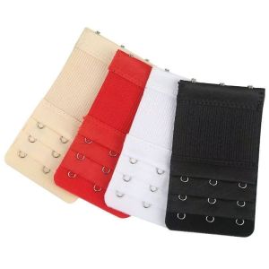 6pcs Invisible Bra Extenders for Women - Adjustable Elastic Bra Straps Extender with 3 Hooks Nylon Comfort Fit Underwear Ac