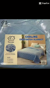 Socone Cooling Comforter Blanket Bedroom Hotel Quality Soft Comforter Duvet Cover