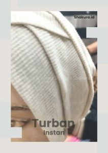 Shakura - Topi Turban Instan wanita Kekinian Bahan Waffel Premium Busana Muslim Perempuan