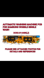 PCB DC92-01449K(J) Samsung Wobble Single Wash Automatic Washing Machine for Easy Integration and Model Compatibility