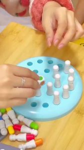 Childrens MemoryCompetitionChessboard Game Color Cognition Parent Child Intelligence Development Thinking Training Memory Chess