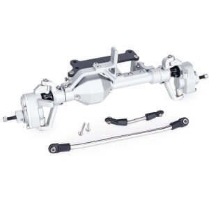 Aluminum Brass Front Rear 4WS Portal Axle Complete Set for 1/10 RC Crawler Car UTB Capra Cheater Rigs LCG Chassis Upgrade