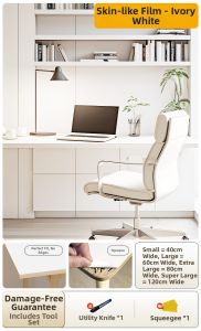 Falunaiga | Waterproof Moisture-Proof Mildew-Resistant Self-Adhesive Thick Colored Texture Wallpaper