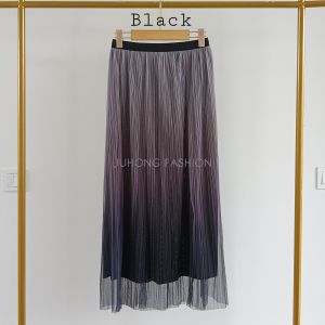 AURORA - Rok Tutu Tile Plisket Gradasi Ombre Panjang