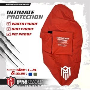 Jas Jok Sarung Jok Cover Jok Motor Anti Cakar Kucing Anti Air
