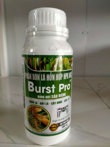 Phân bón lá hỗn hợp NPK  Bung Đọt Sầu Riêng Burst pro ( chai 500ml)
