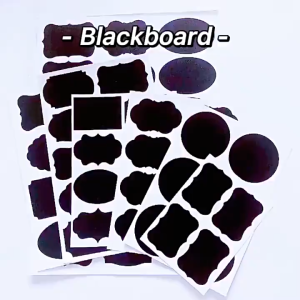 120Pcs/ Roll Chalkboard Labels Stickers Waterproof Blackboard Label Pantry Storage Stickers