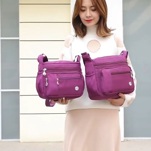 Túi Xách Vải Dù Chống Thấm Cho Nữ - Thiết Kế Đa Năng Siêu Tiện Lợi